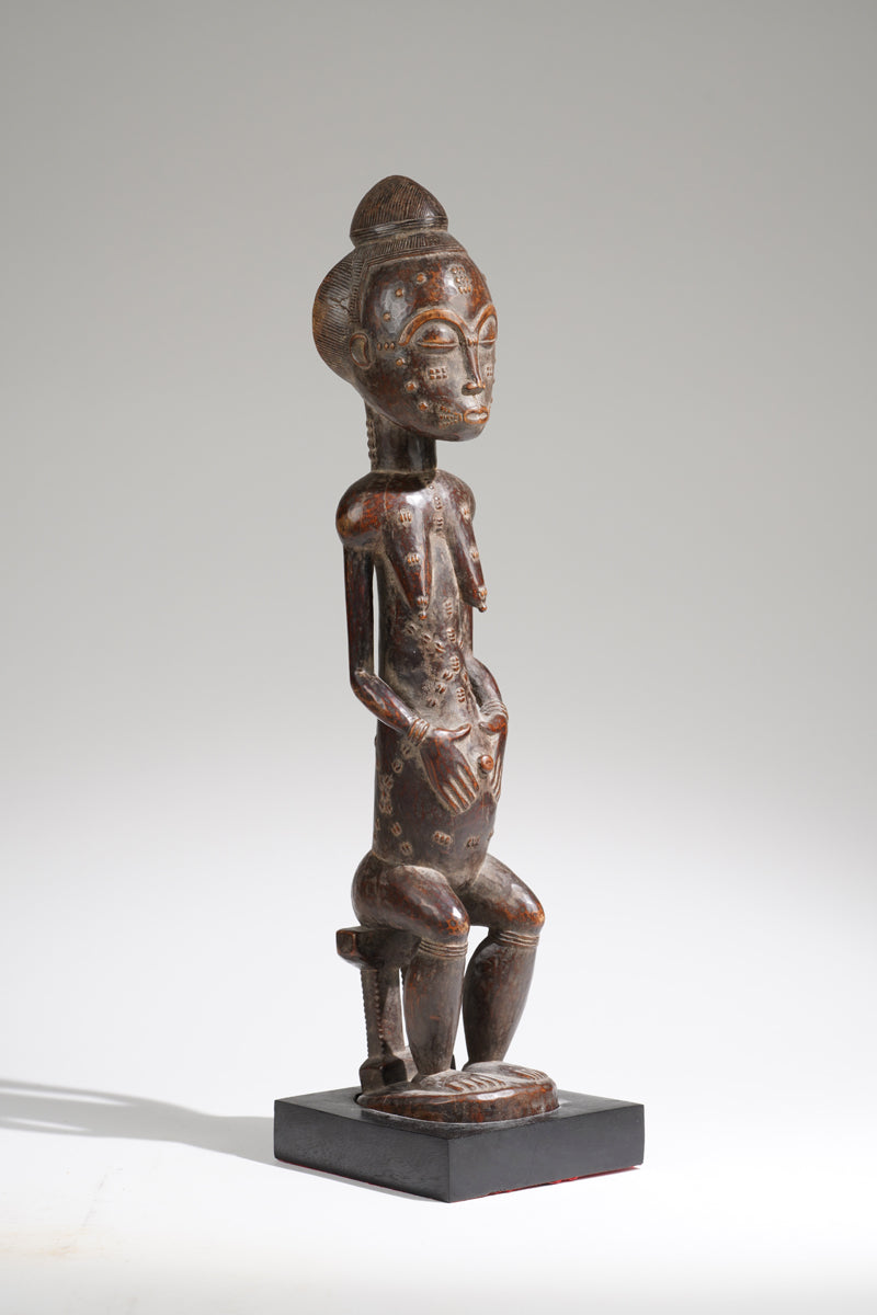 A Baule sculpture