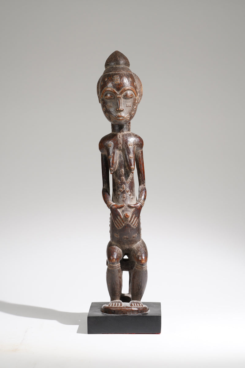 A Baule sculpture