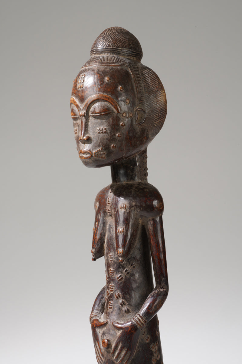 A Baule sculpture