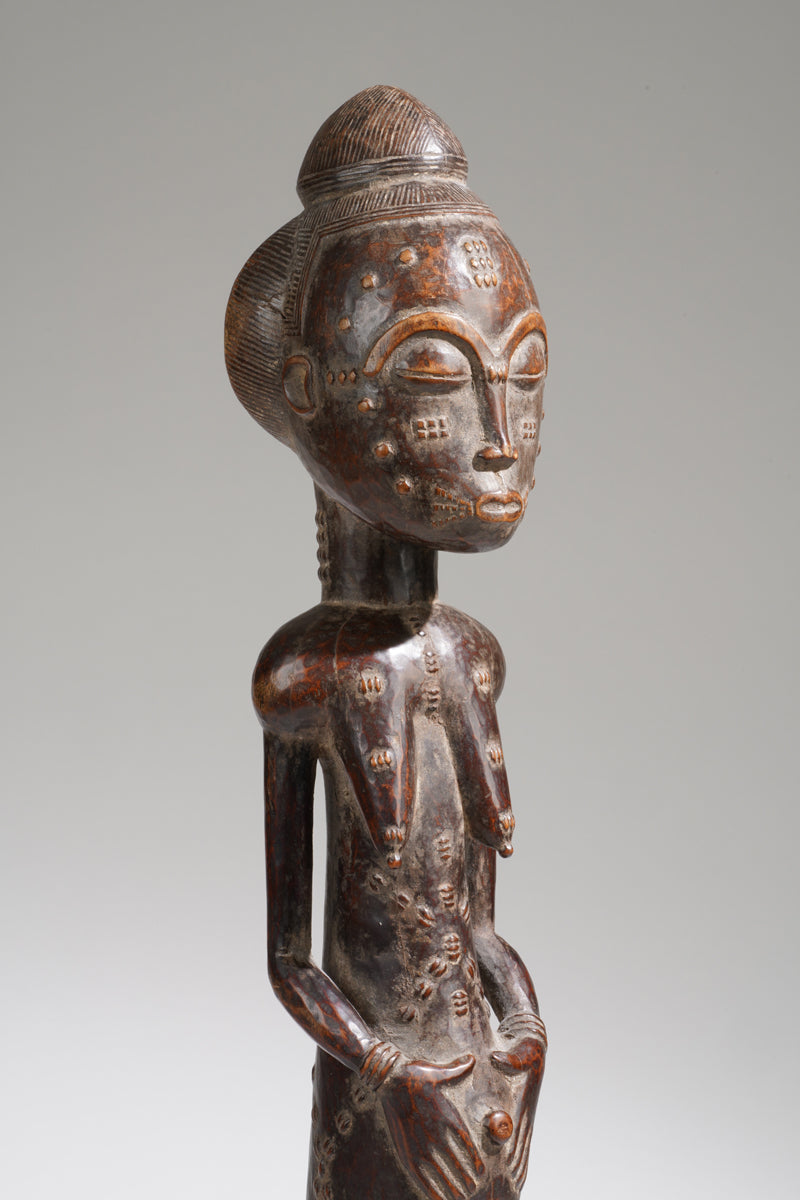 A Baule sculpture