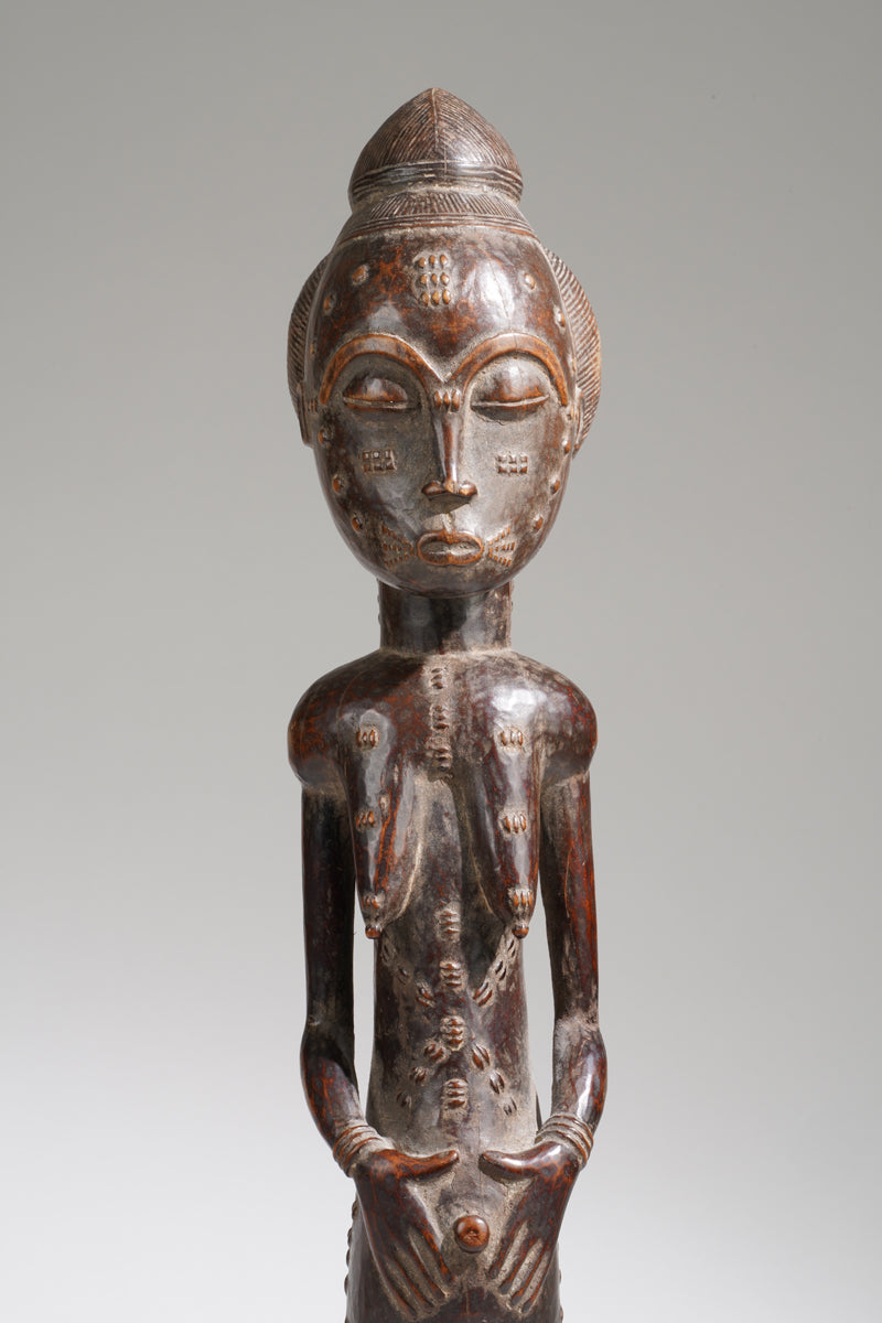 A Baule sculpture