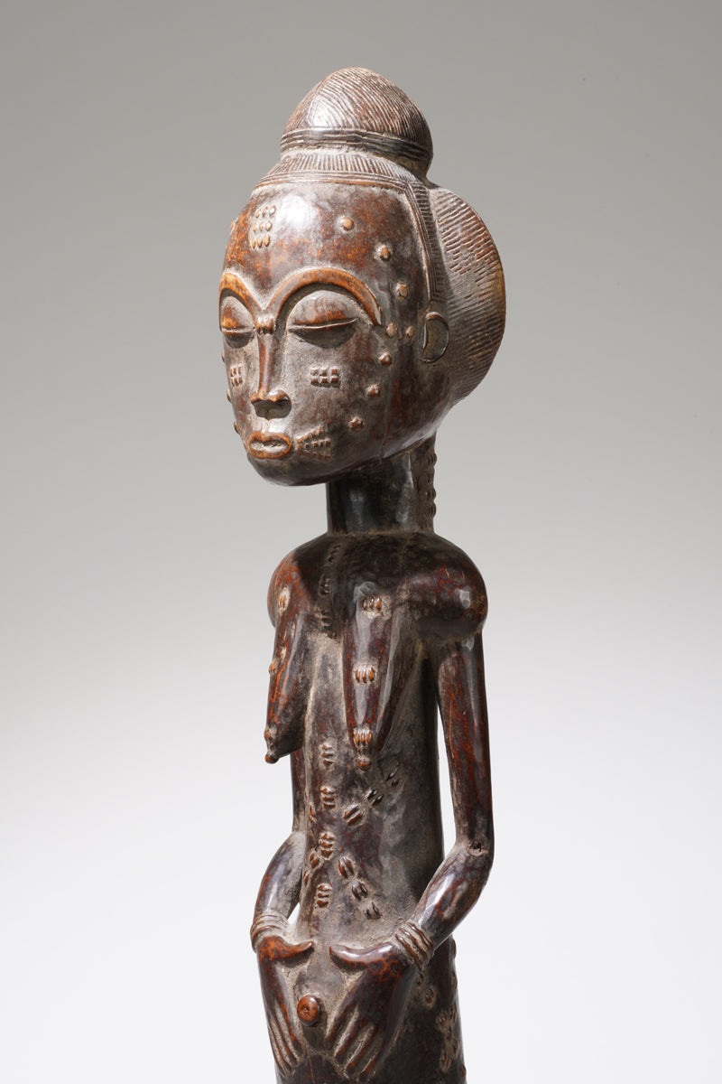 A Baule sculpture