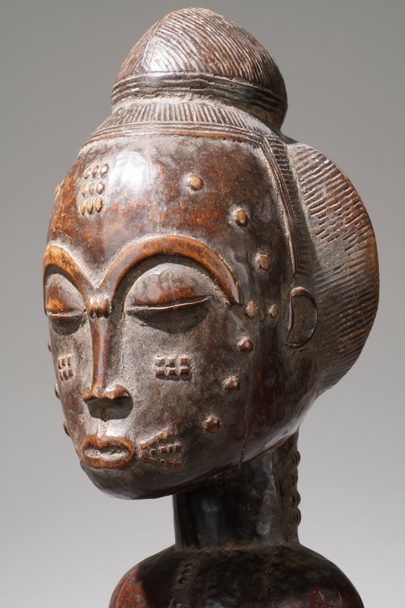 A Baule sculpture