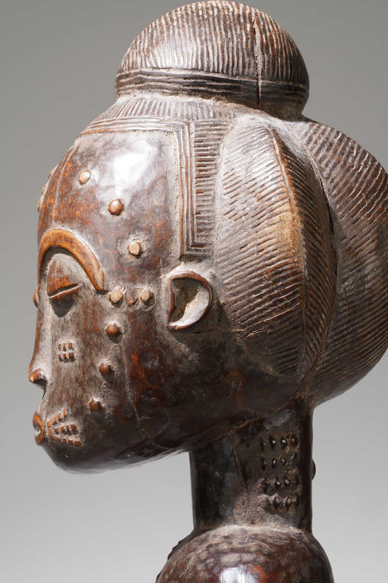 A Baule sculpture