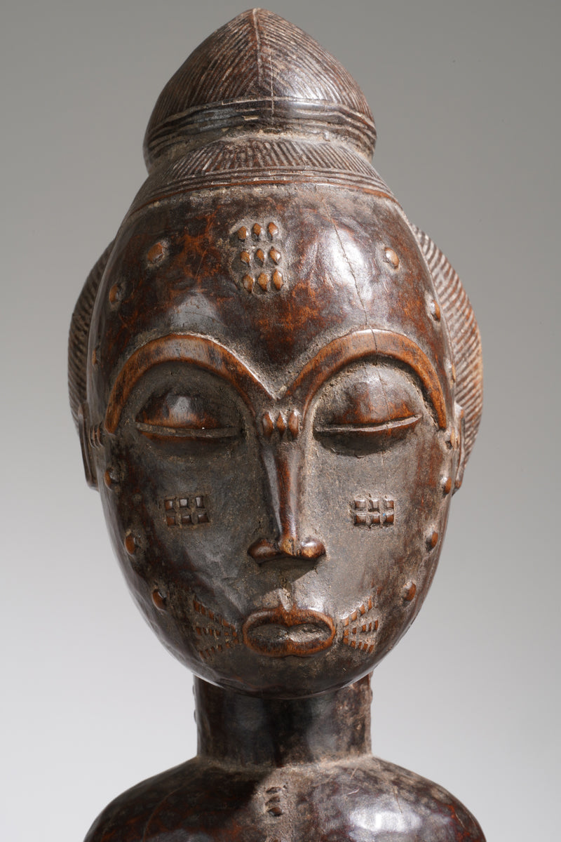 A Baule sculpture
