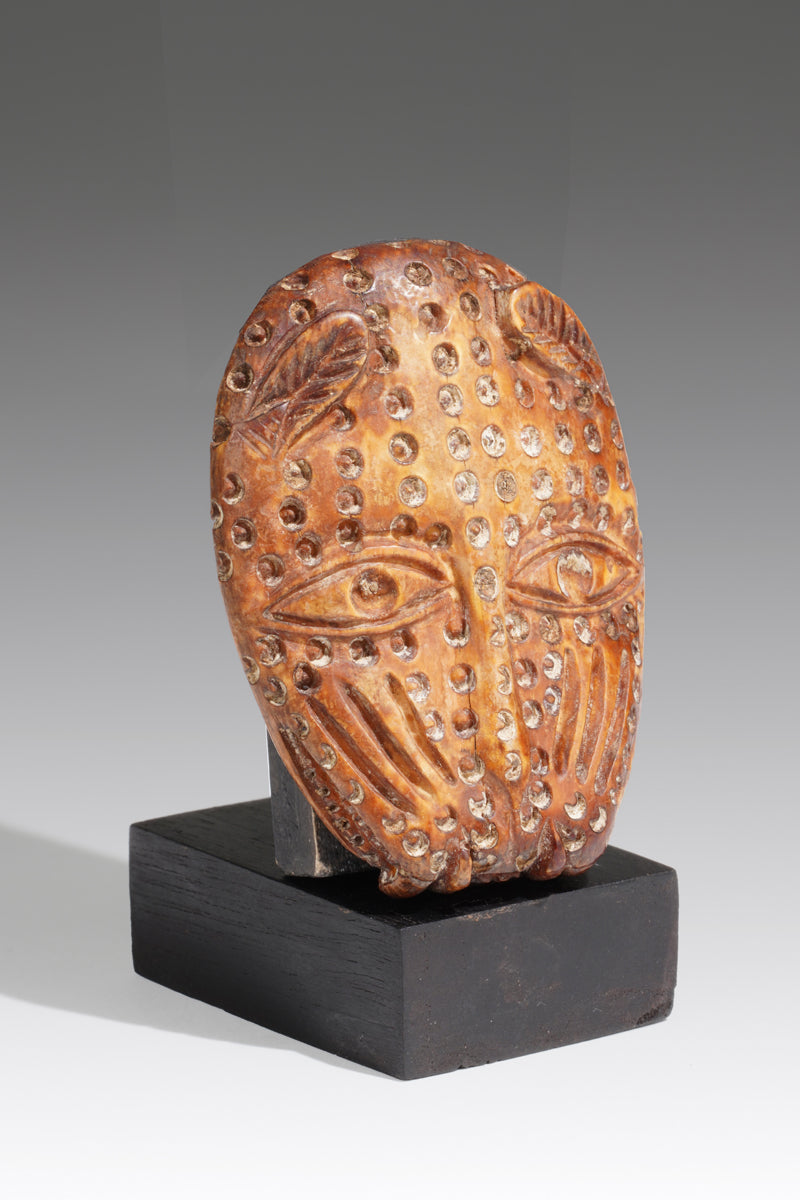 A small leopard head