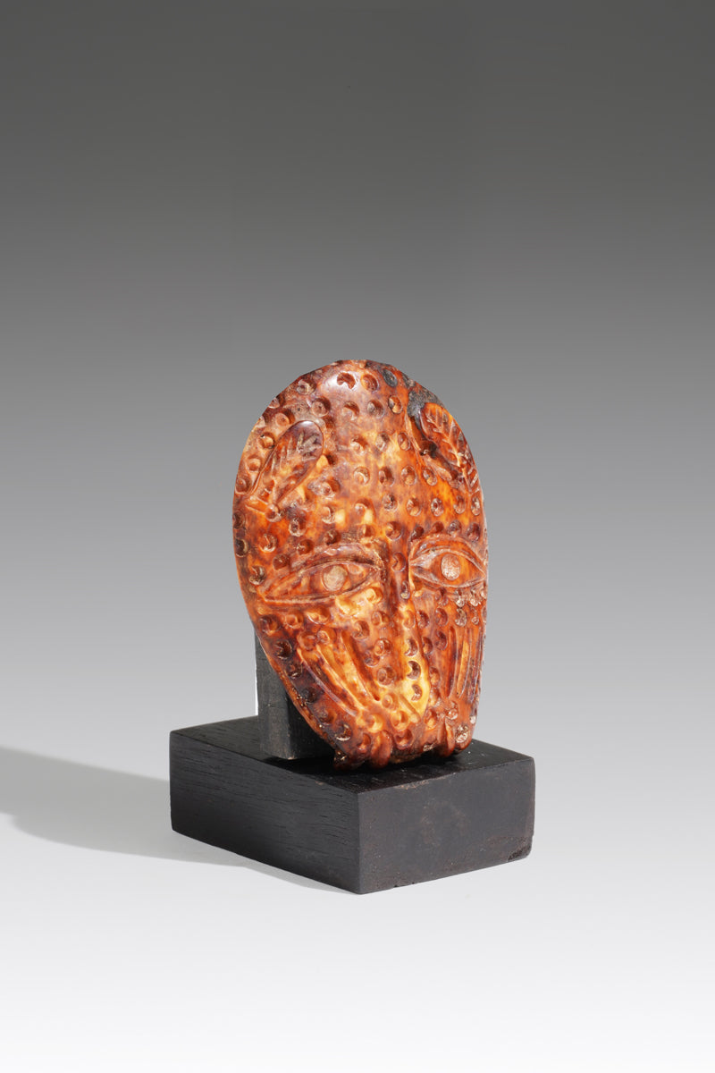 A small leopard head