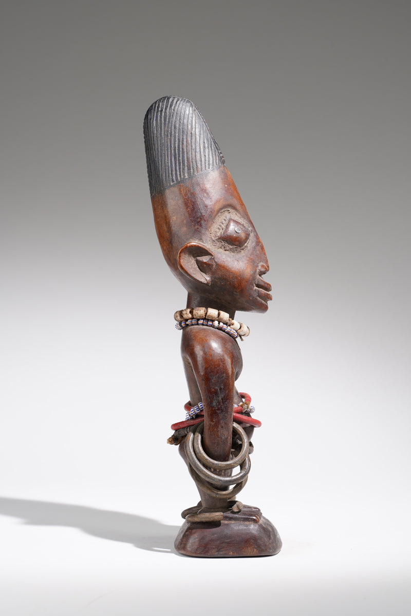 A male Yoruba Ibeji sculpture