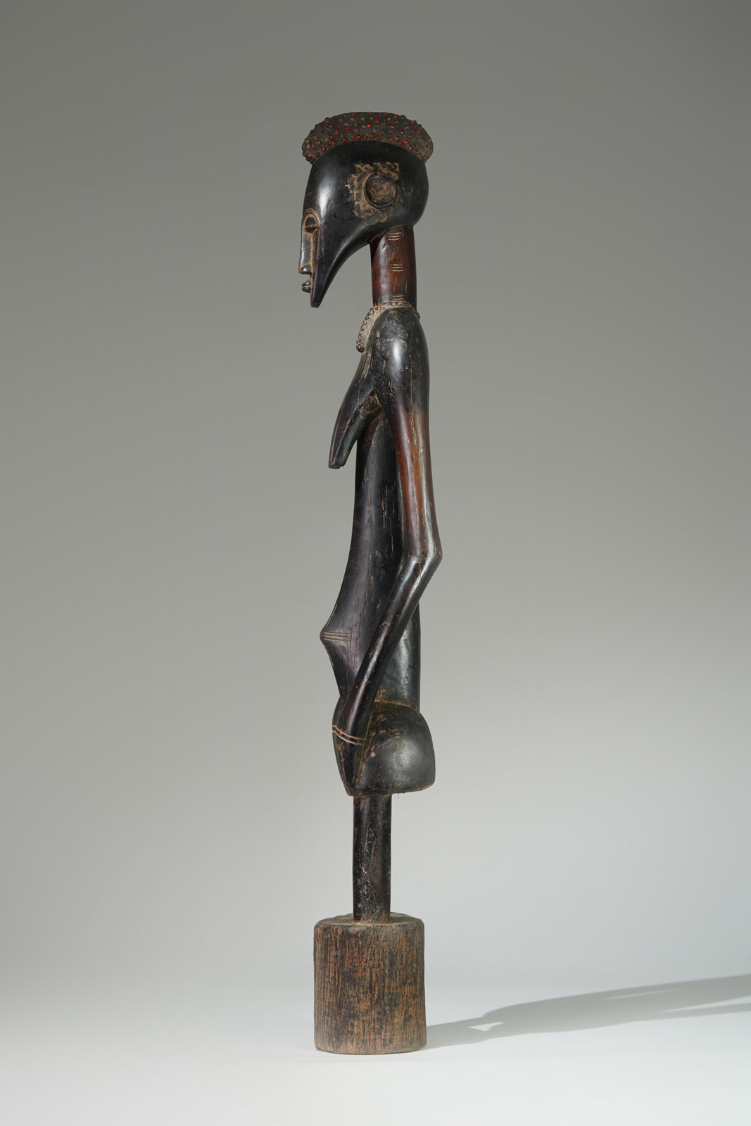 A female Senufo Rhythmpounder (Déblé)