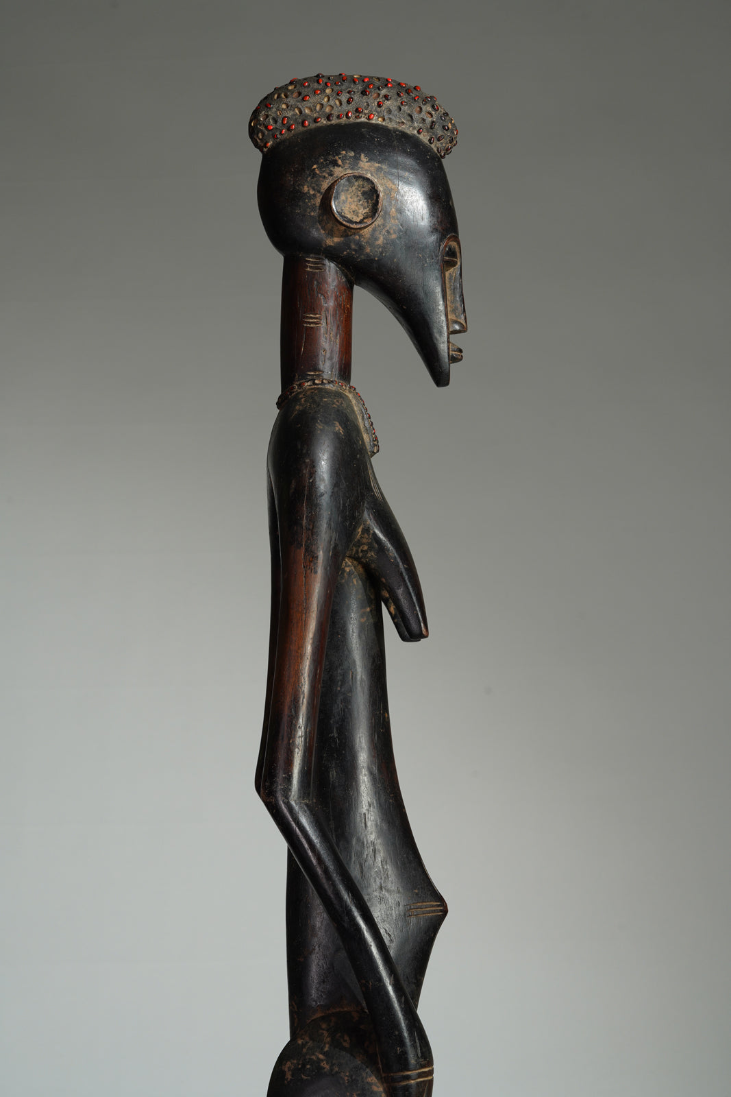 A female Senufo Rhythmpounder (Déblé)