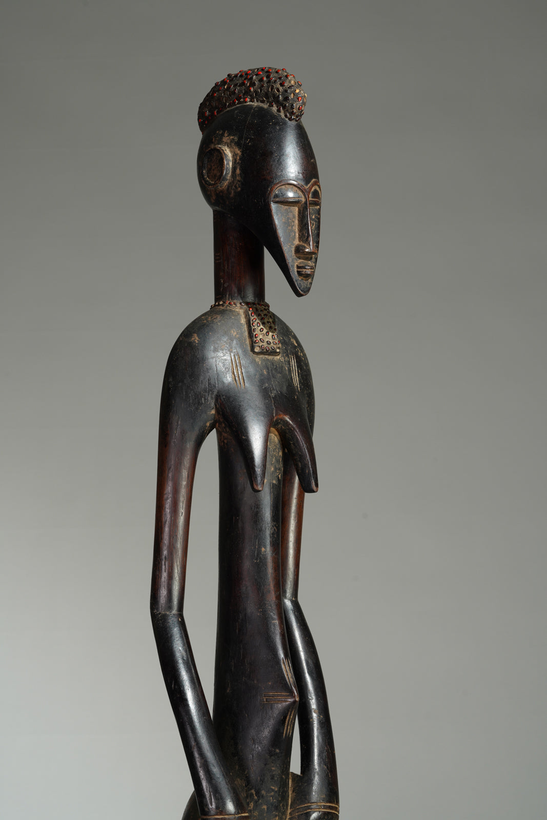 A female Senufo Rhythmpounder (Déblé)