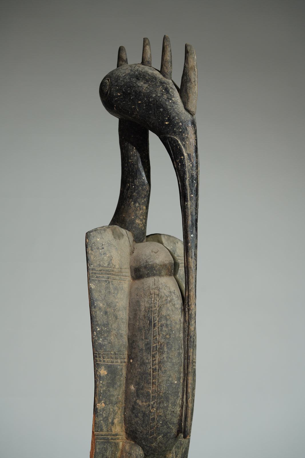A Senufo Kalao (hornbill bird)