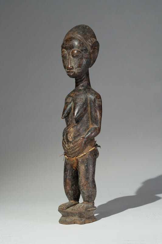 A Baule statue