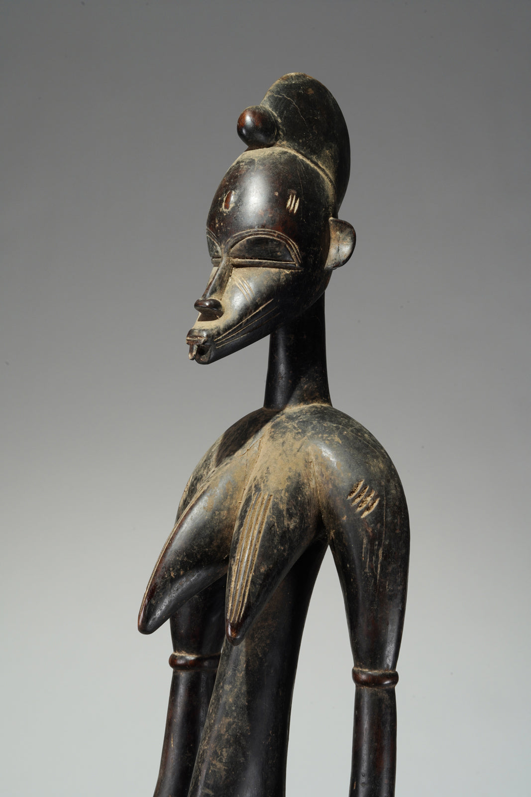A Senufo wood sculpture