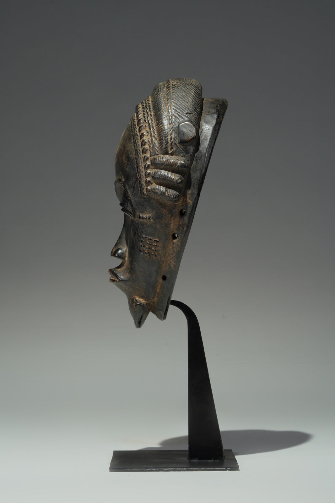 This Baule ceremonial mask