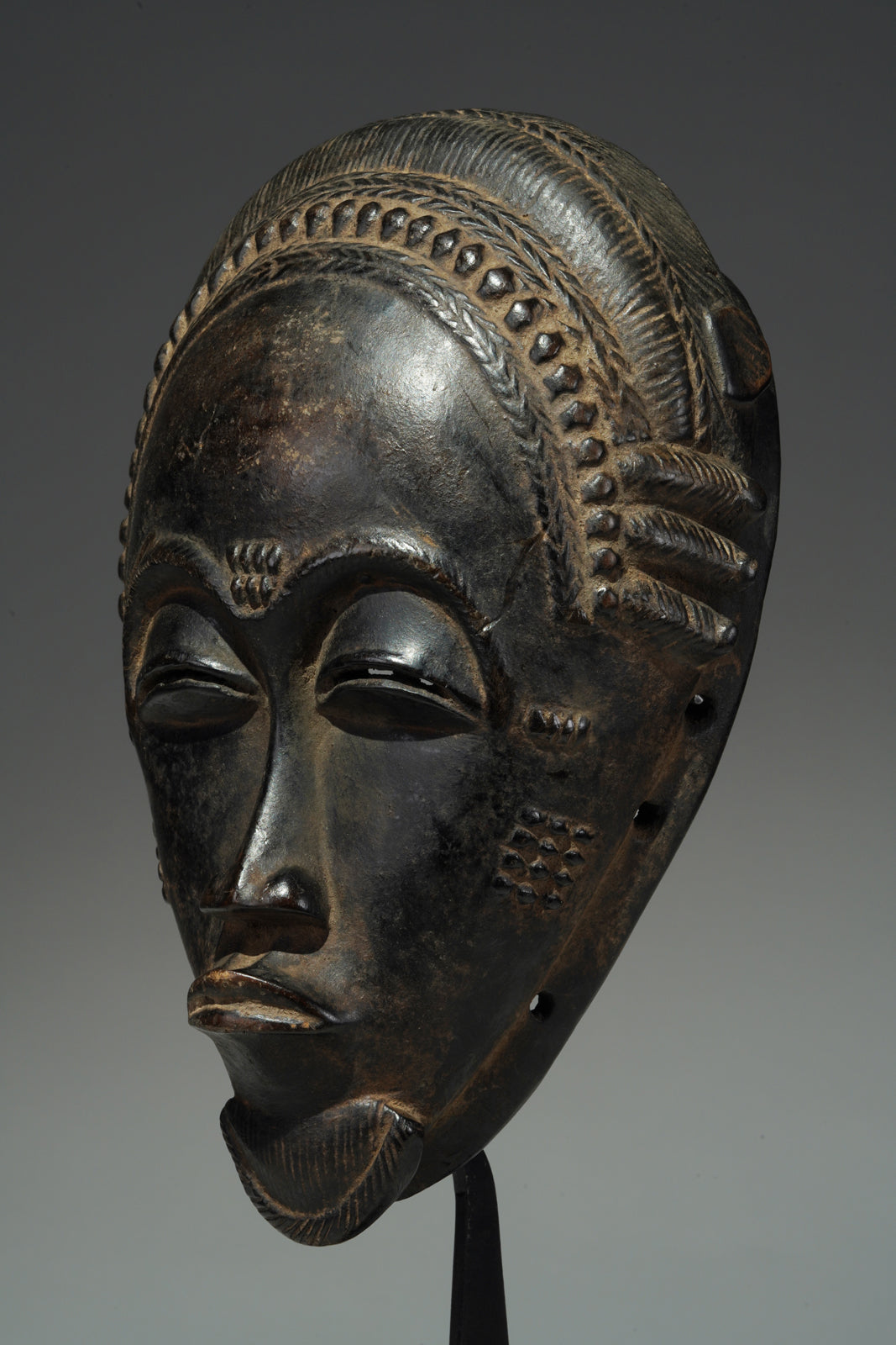 This Baule ceremonial mask