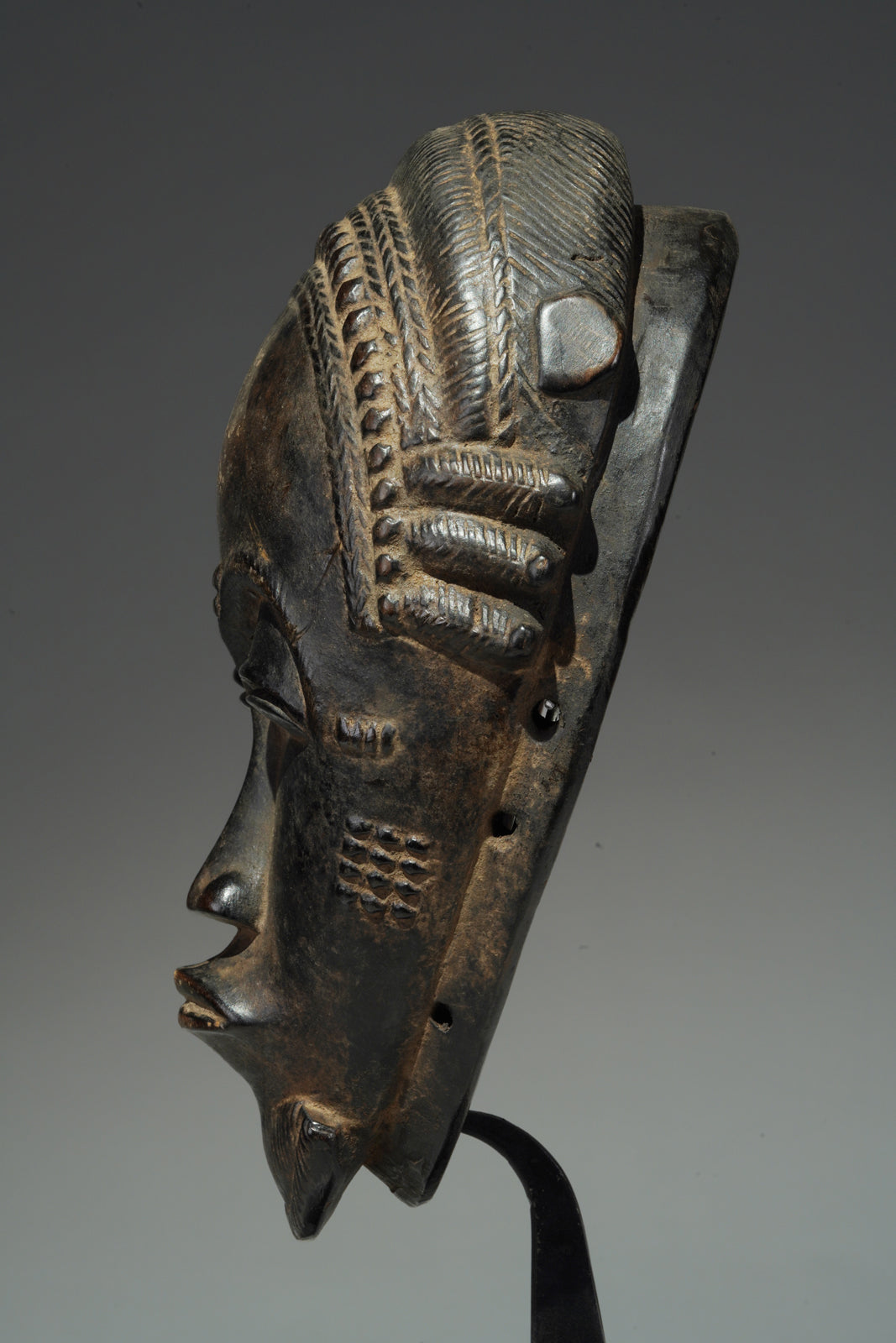 This Baule ceremonial mask