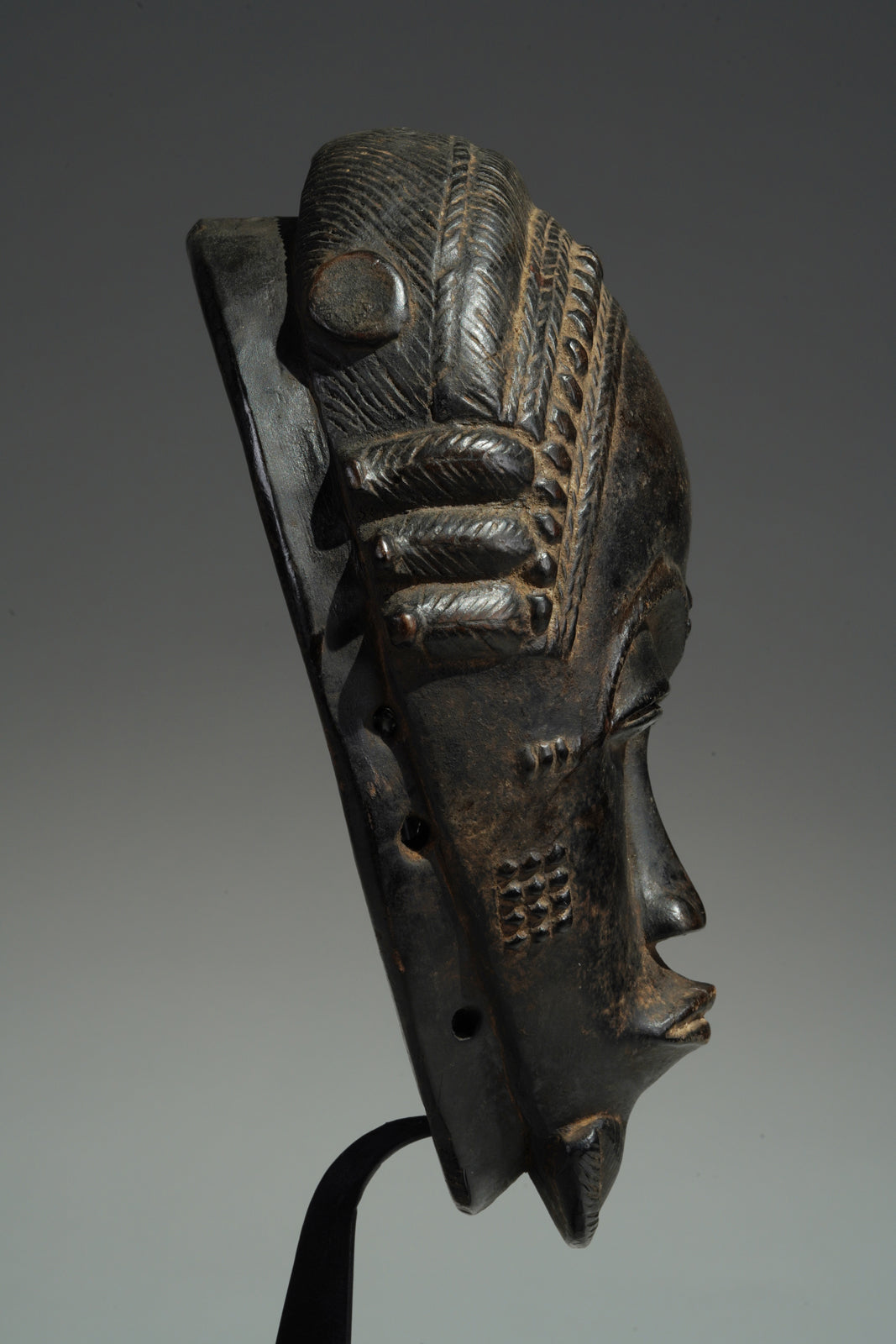 This Baule ceremonial mask