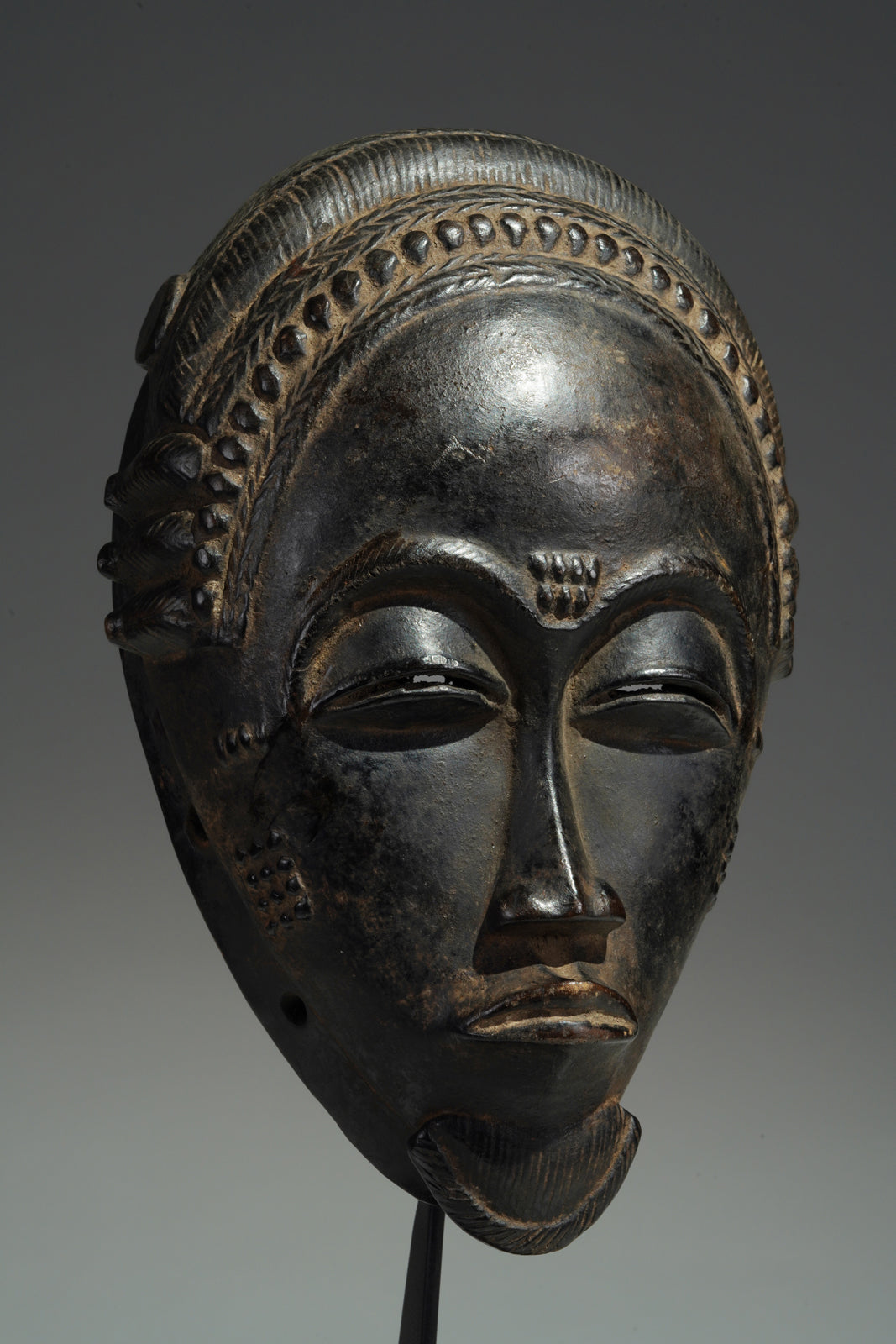 This Baule ceremonial mask