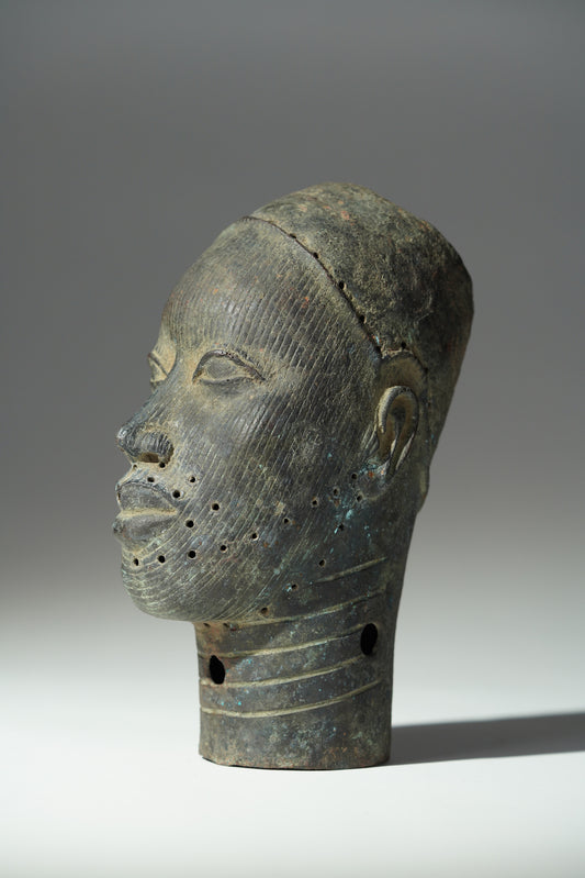 A Bronze head Ife