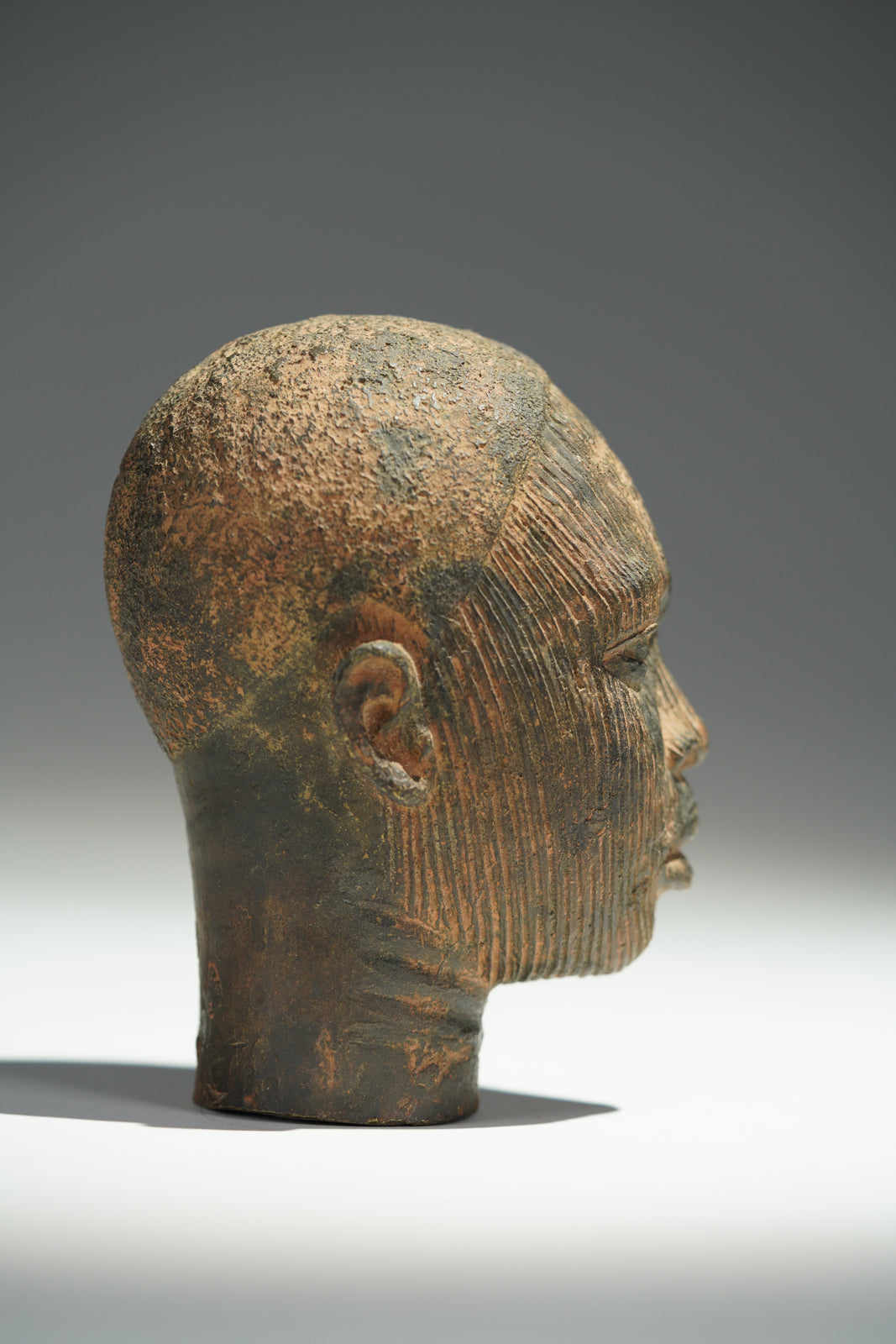 A Bronze head