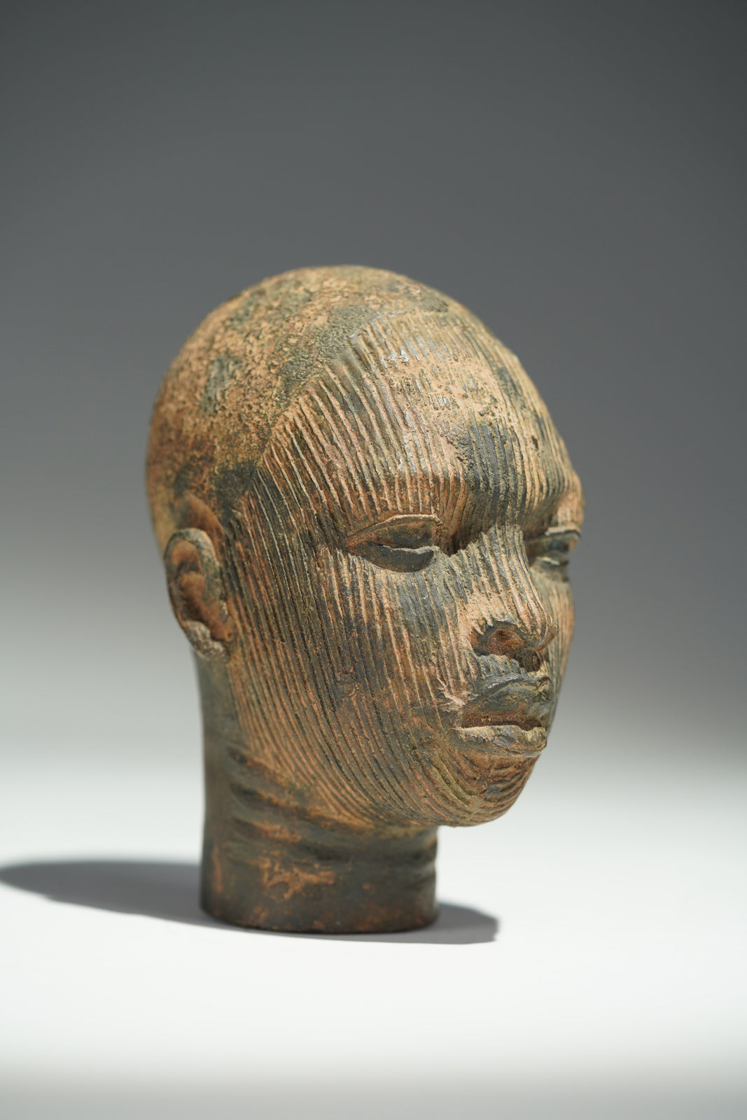 A Bronze head