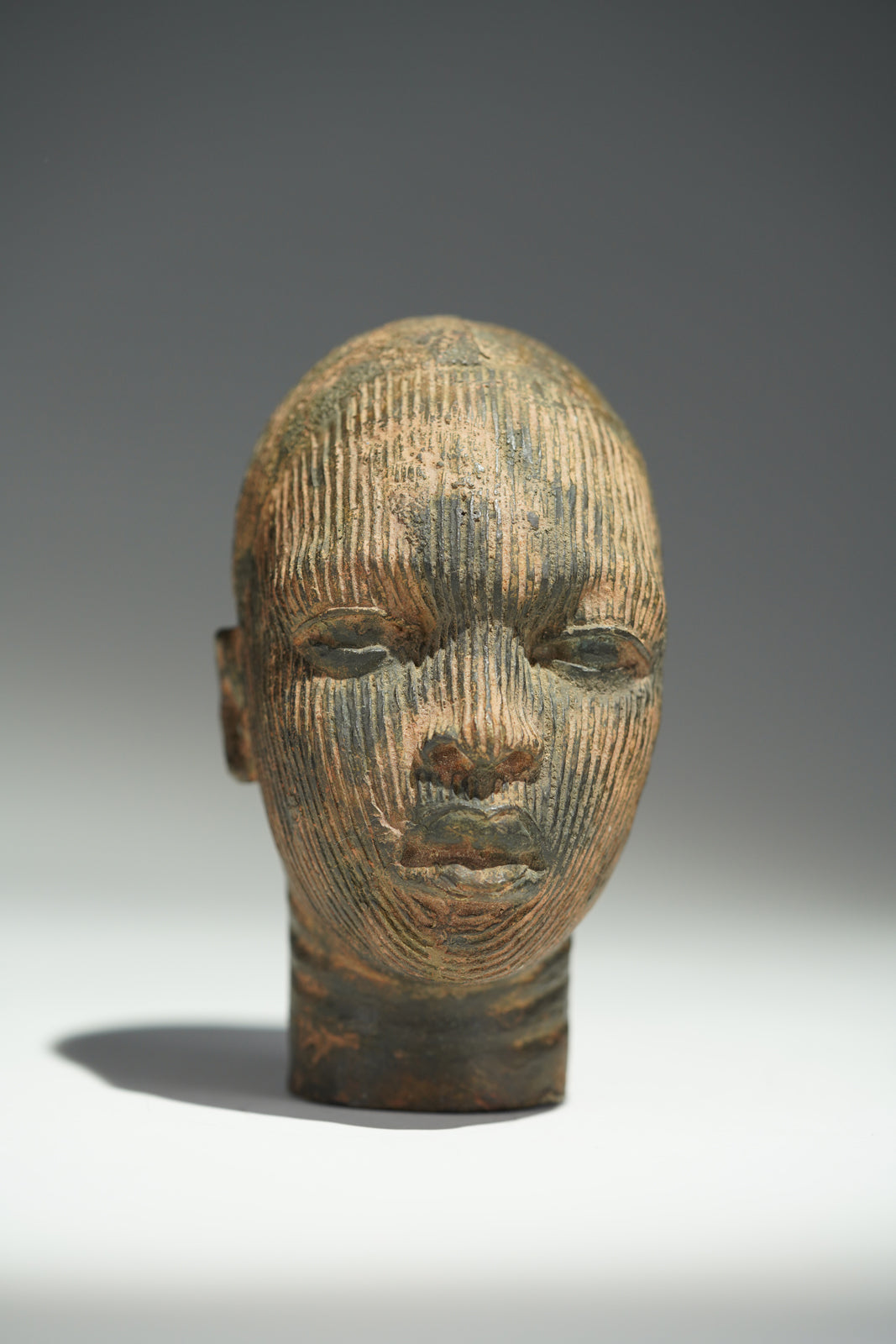 A Bronze head