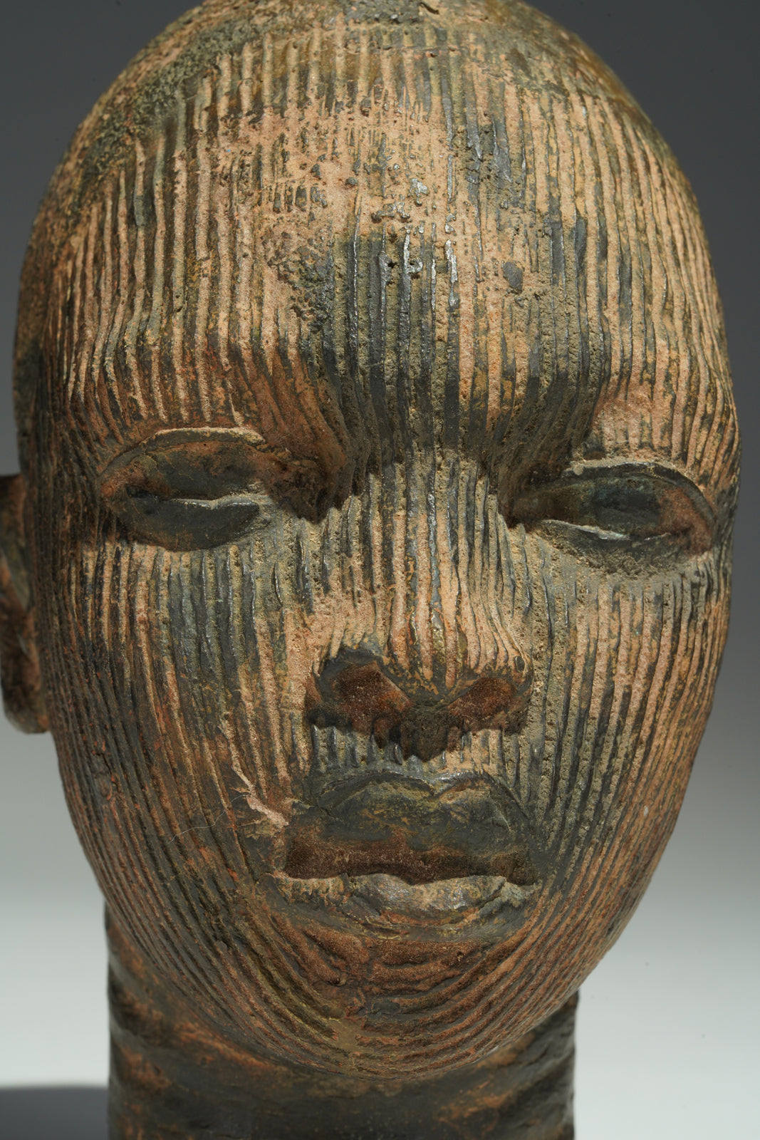 A Bronze head