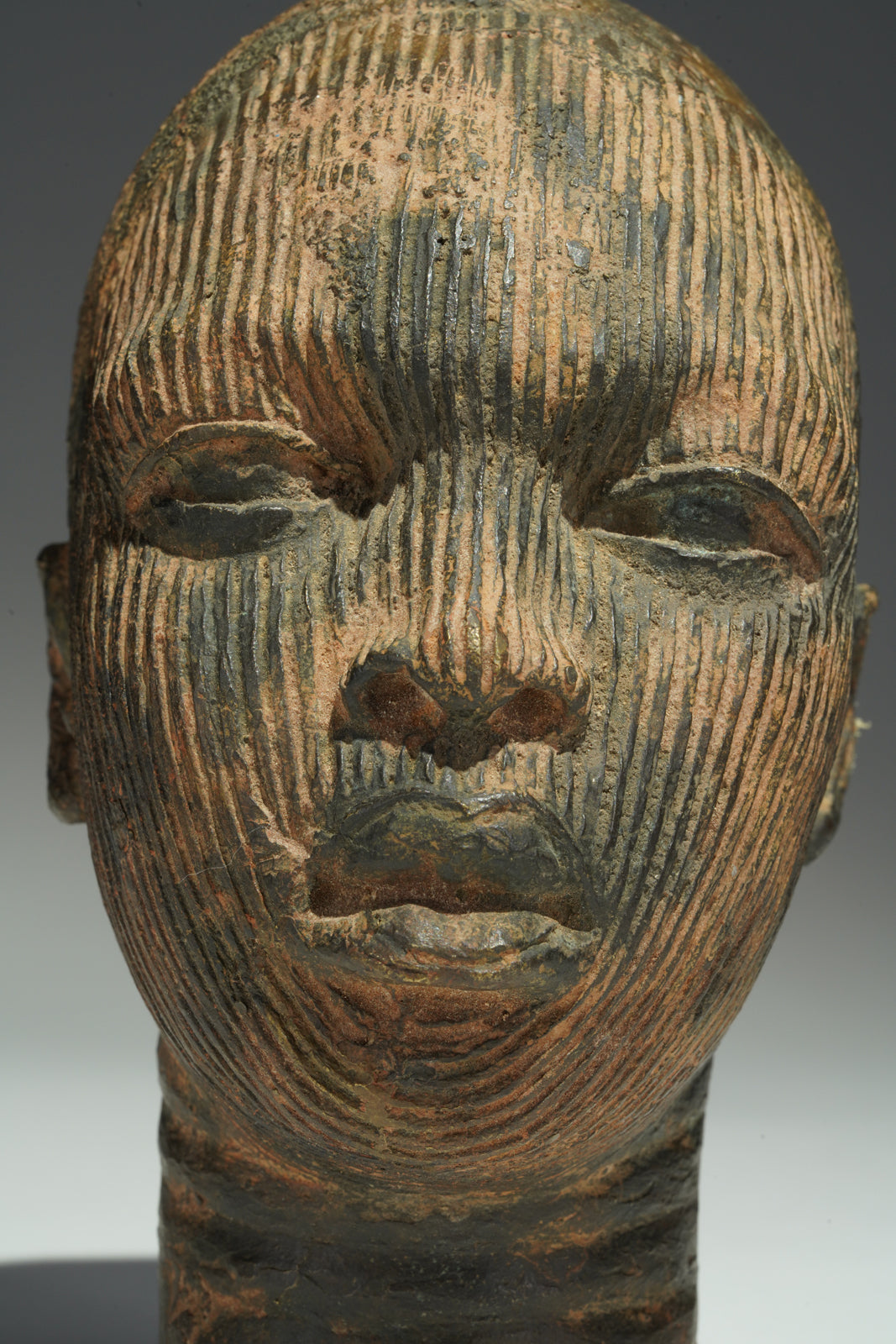 A Bronze head