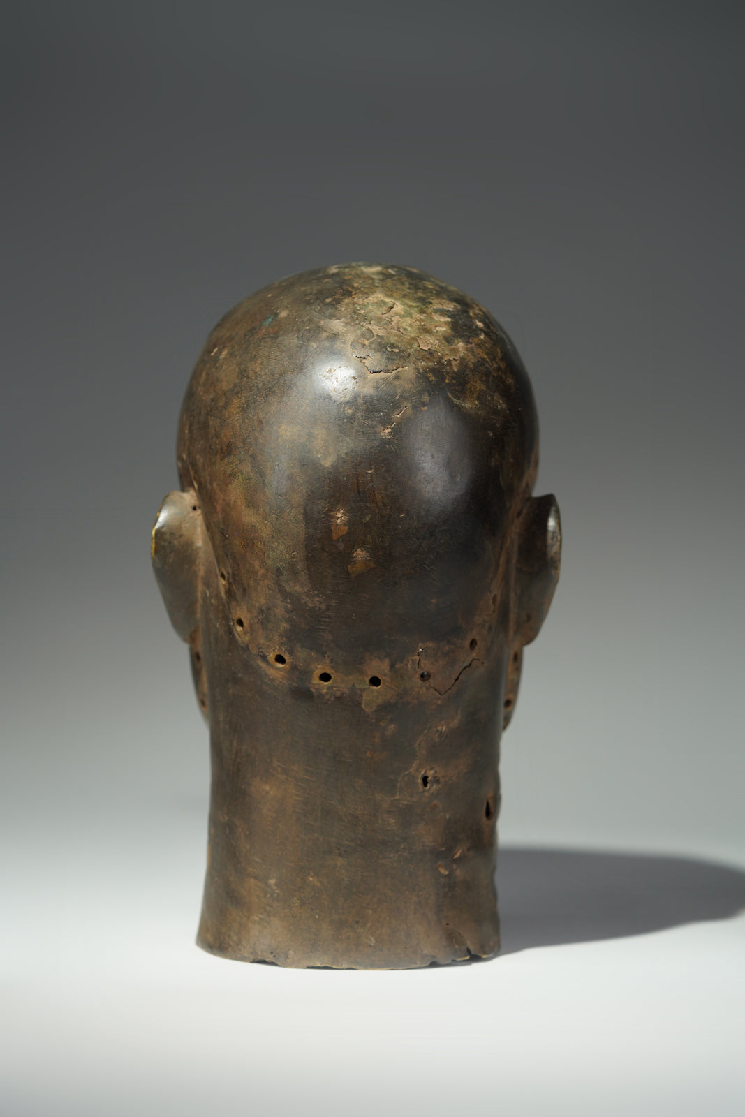 A Bronze head Oba