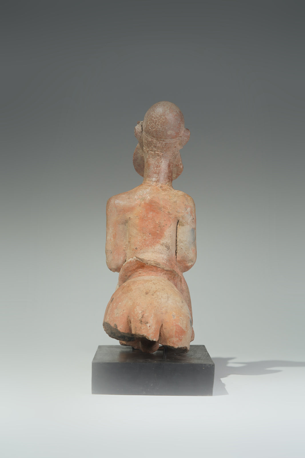 A terracotta horseman