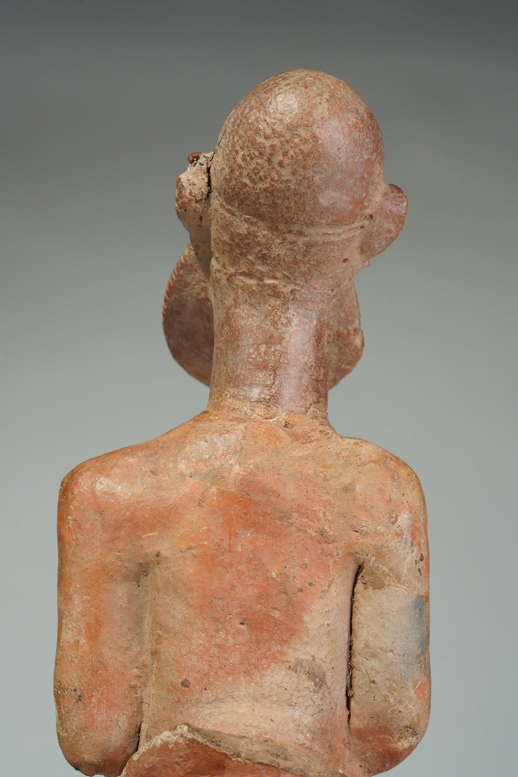 A terracotta horseman