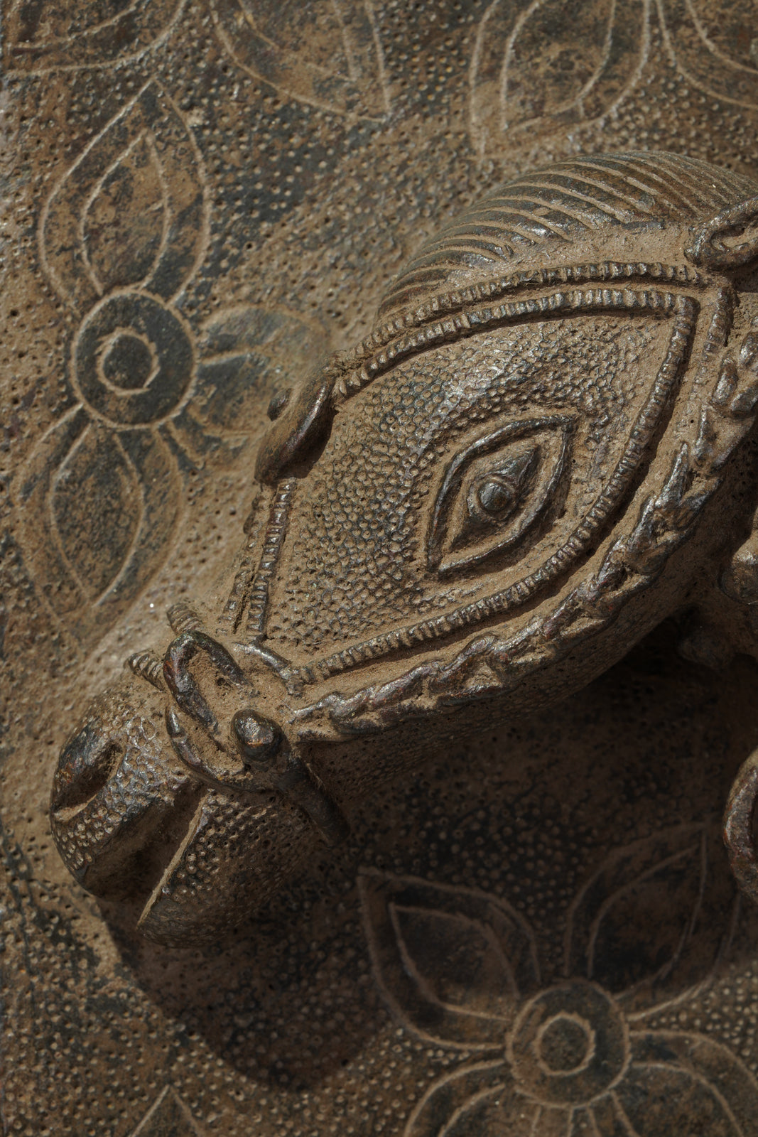 An elaborately adorned horseman