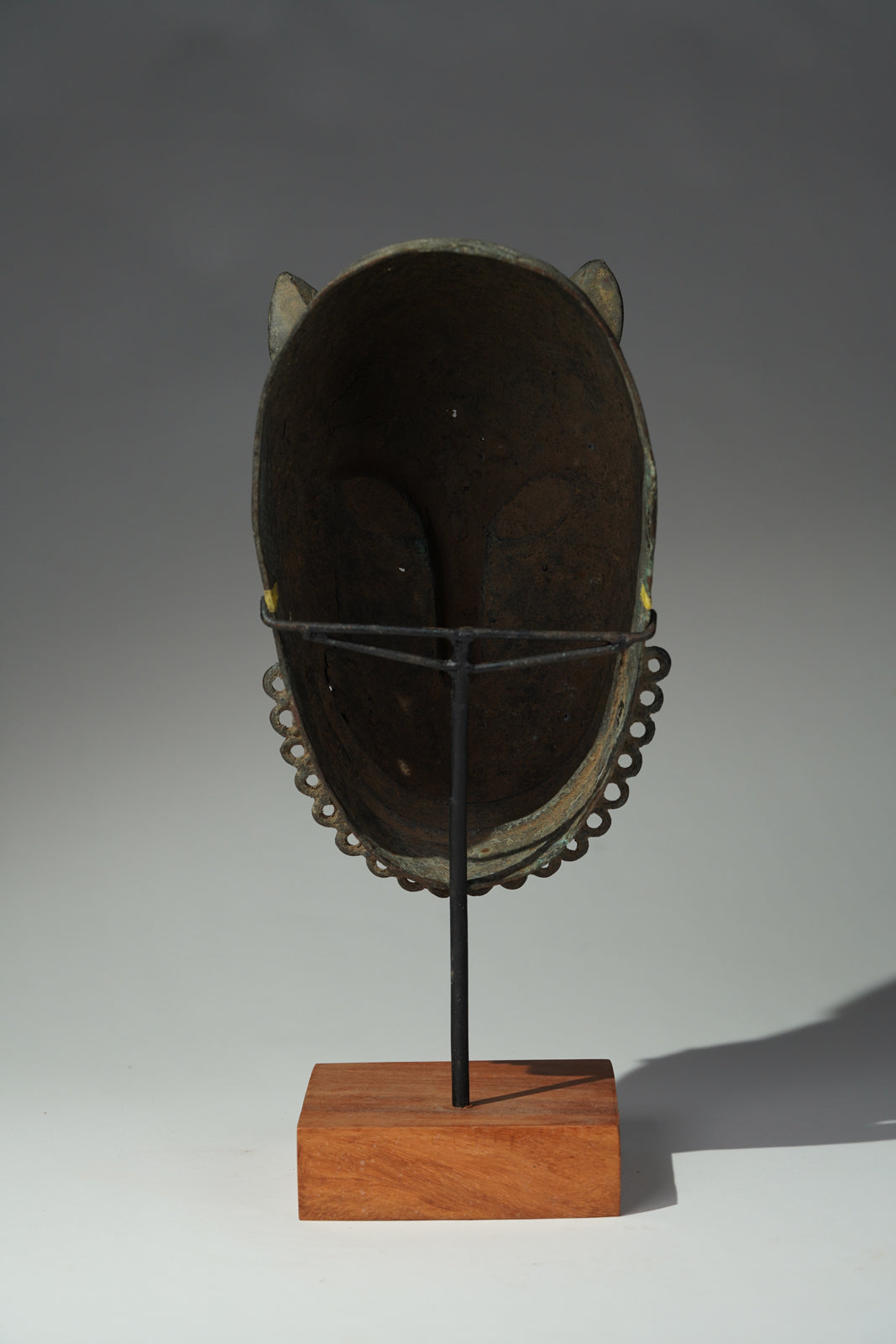 A rare Benin- or Ife-leopard mask