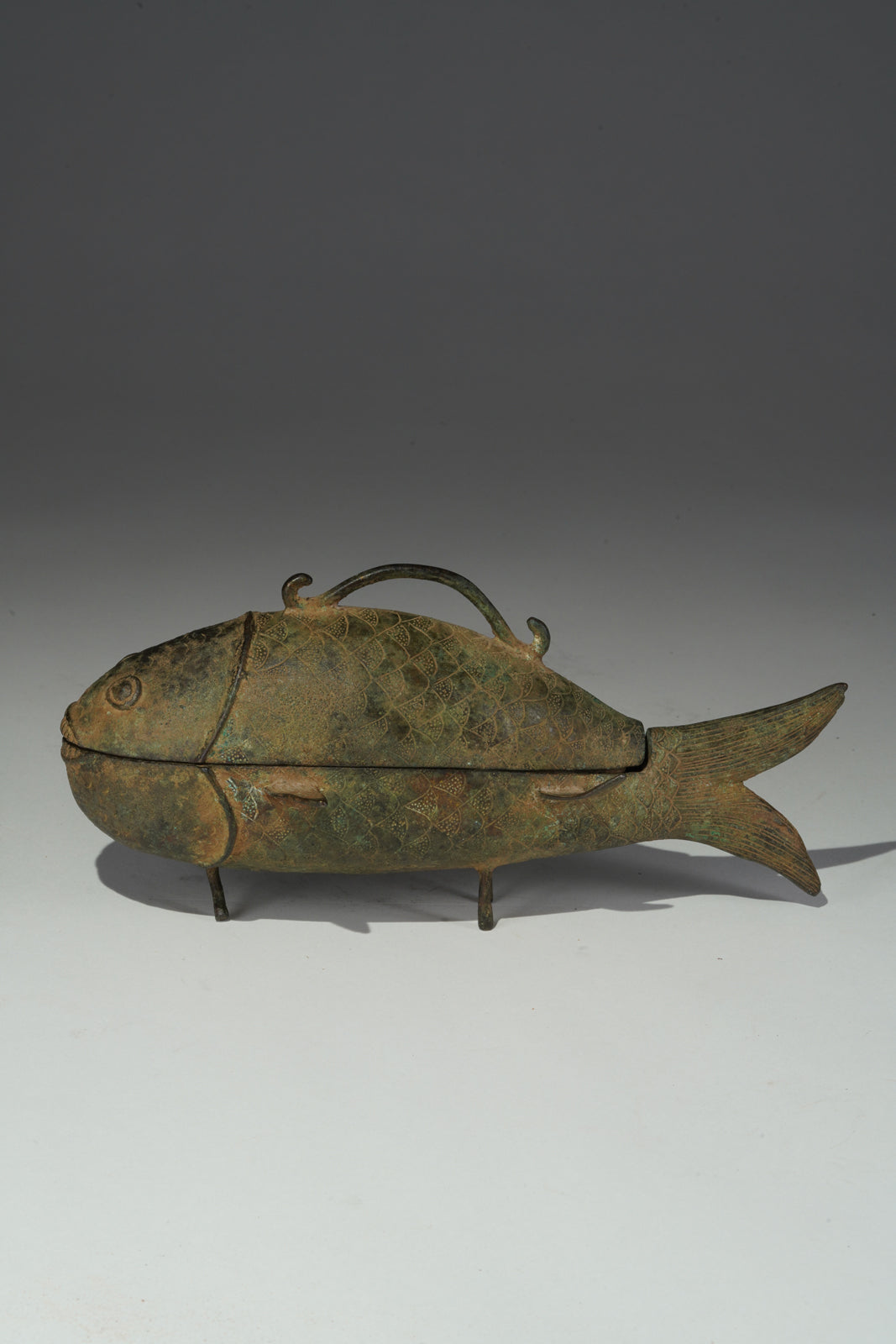 Fish-Shaped Lidded Box