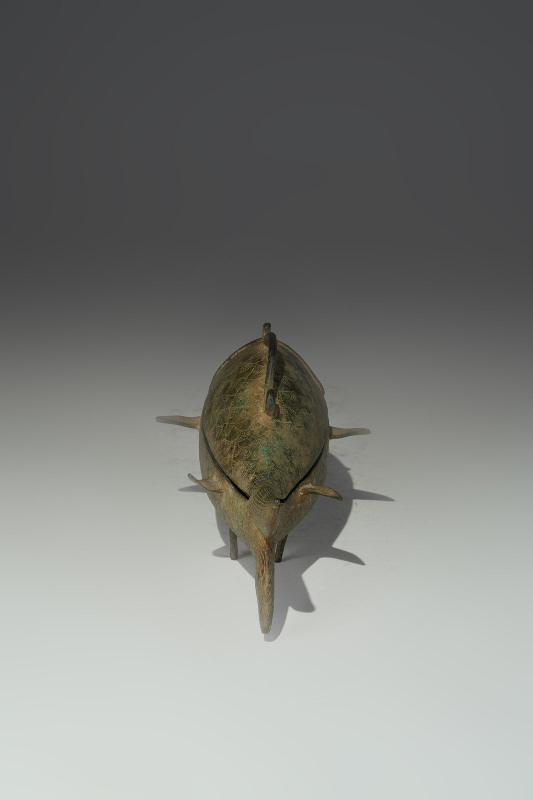 Fish-Shaped Lidded Box