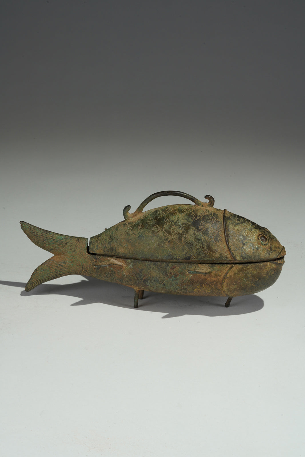 Fish-Shaped Lidded Box