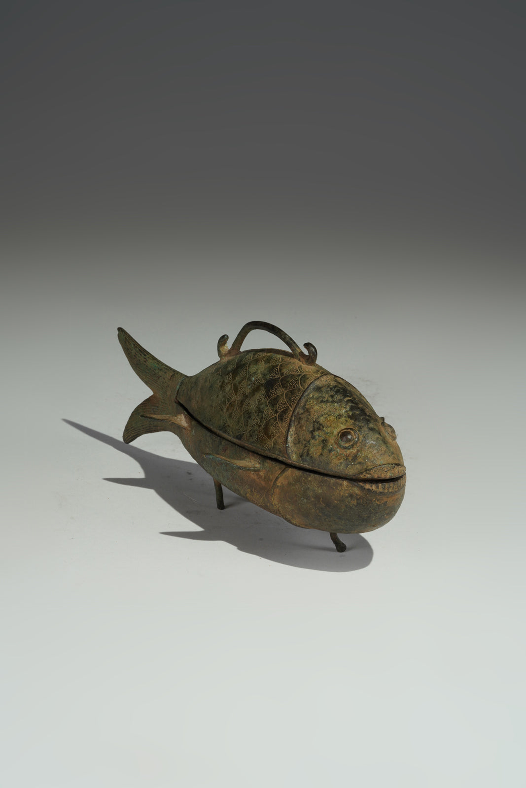 Fish-Shaped Lidded Box