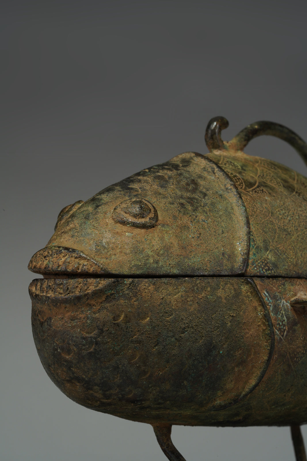 Fish-Shaped Lidded Box