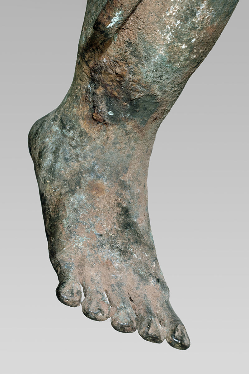 A Baule Bronze couple