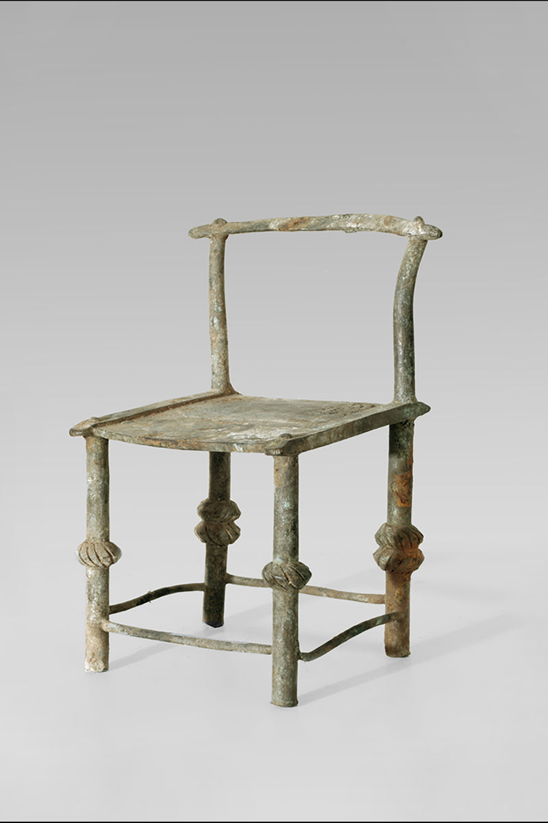 A Baule Bronze couple