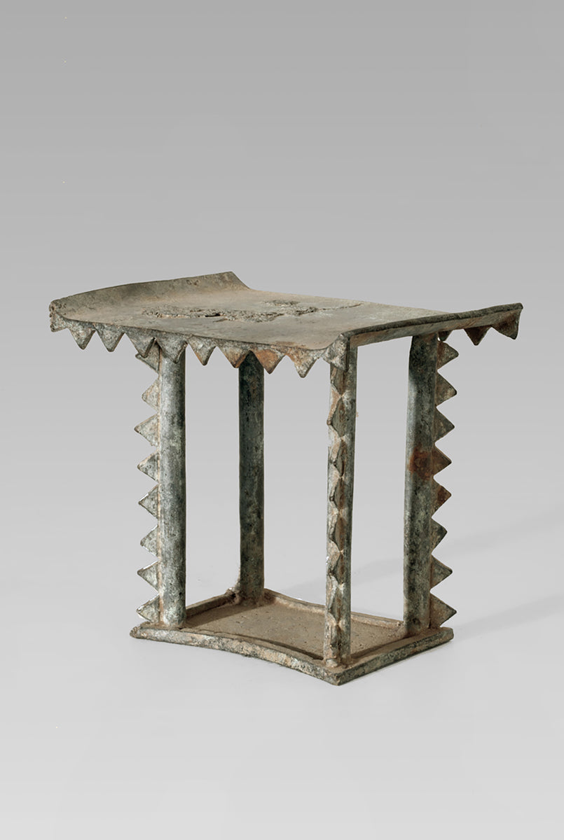 A Baule Bronze couple