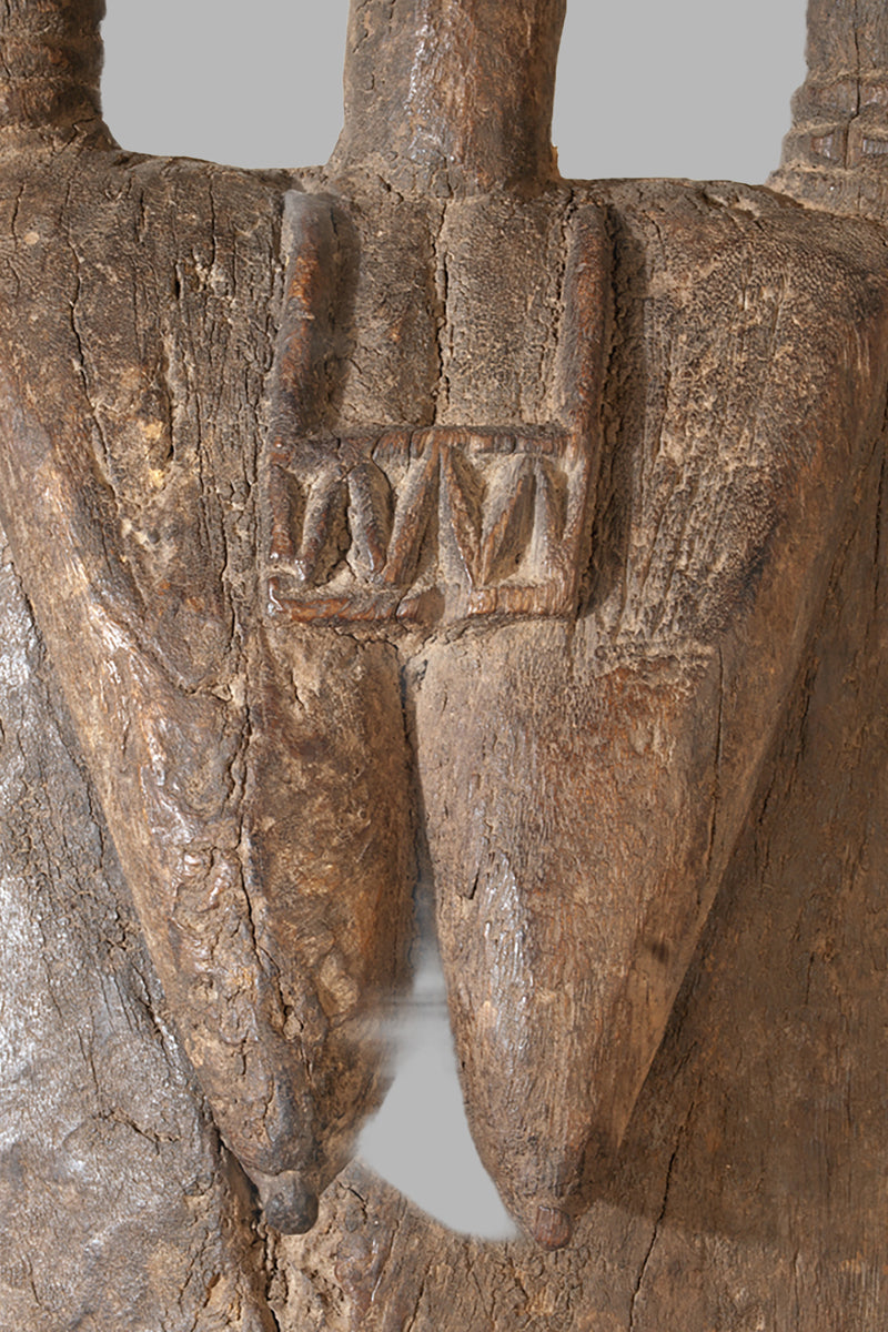 A Dogon Plank scuplture