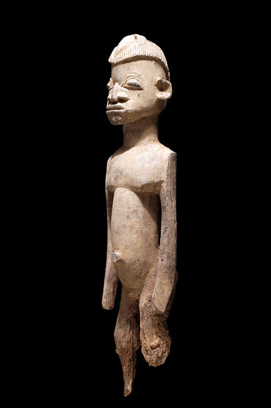 A fragmentary male sculpture