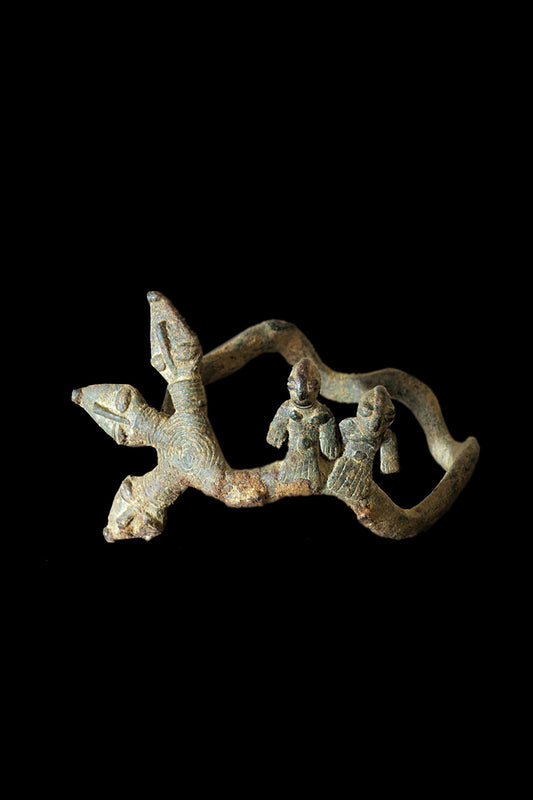 A Lobi/Gan bronze upper-arm bracelet