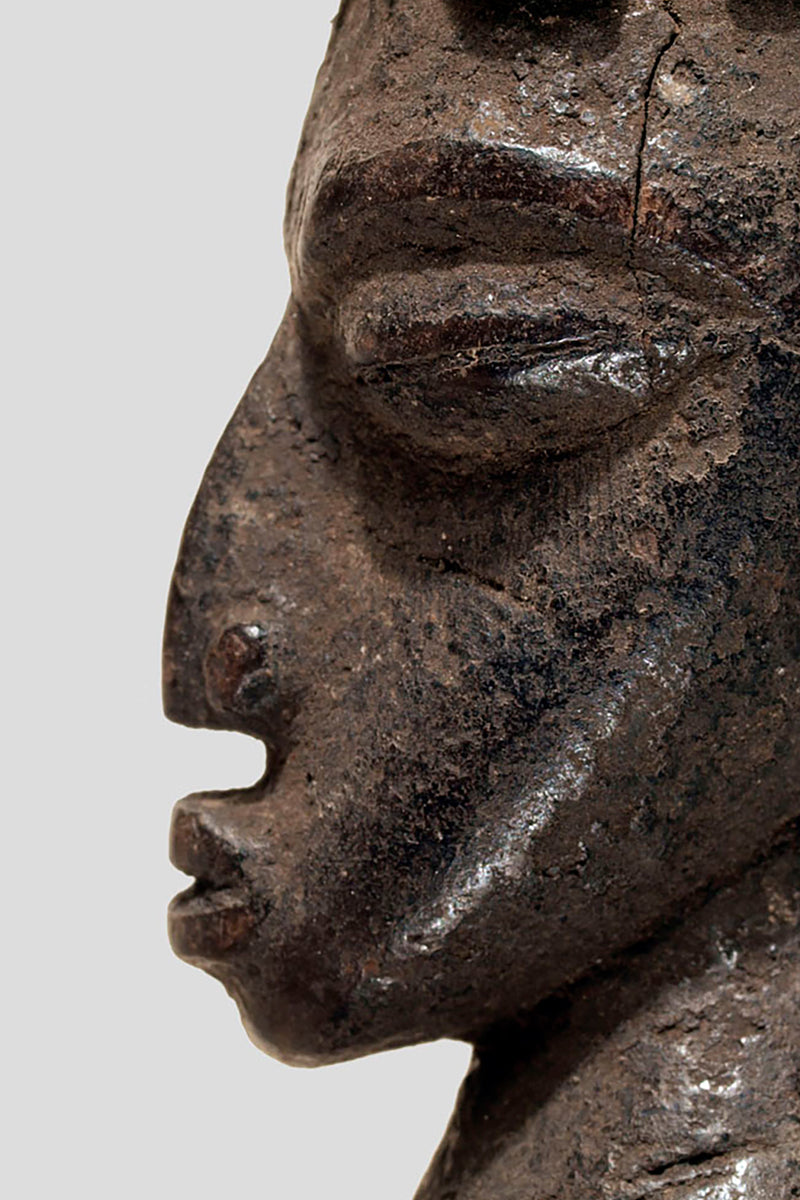 A fragmentary Lobi sculpture