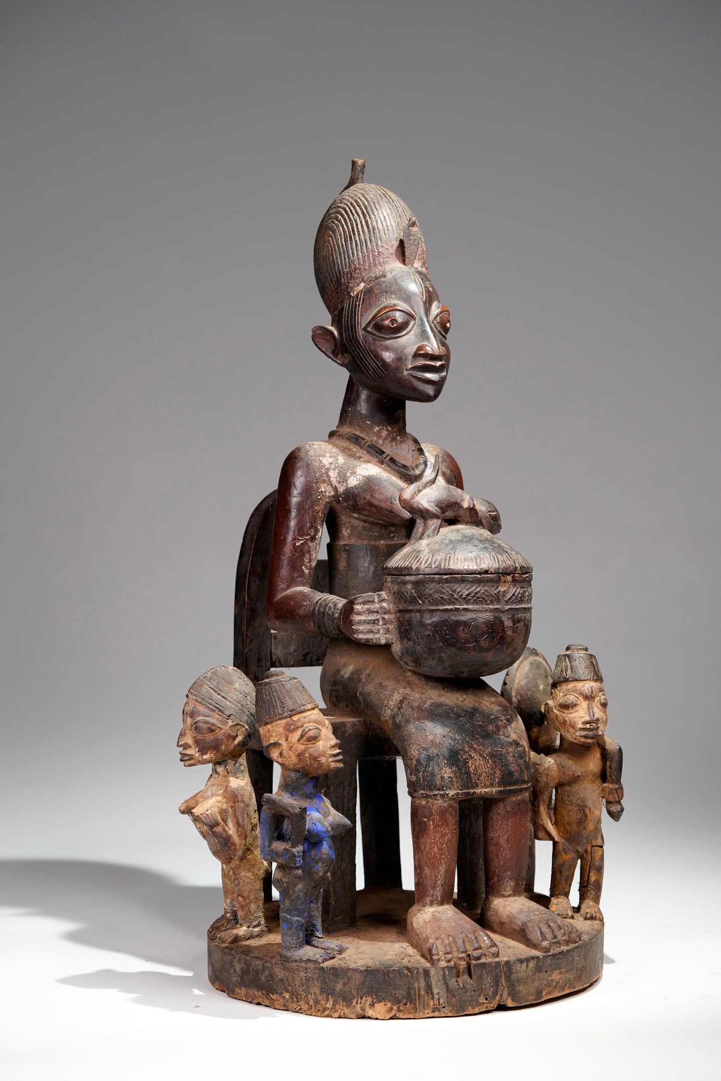 A Yoruba bowlkeeper
