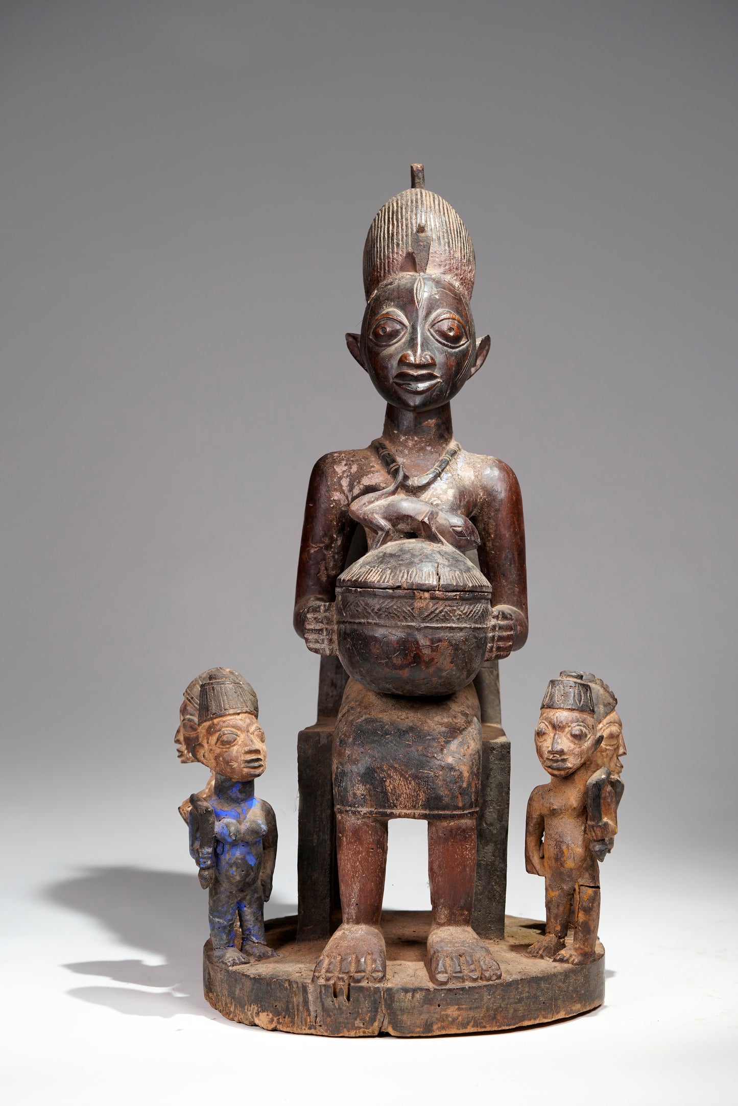 A Yoruba bowlkeeper