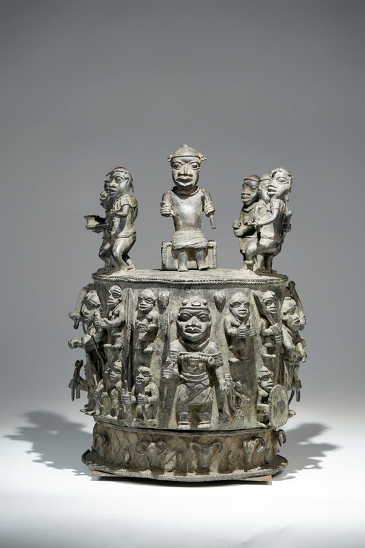 An Ikẹgobọ Altar sculpture,