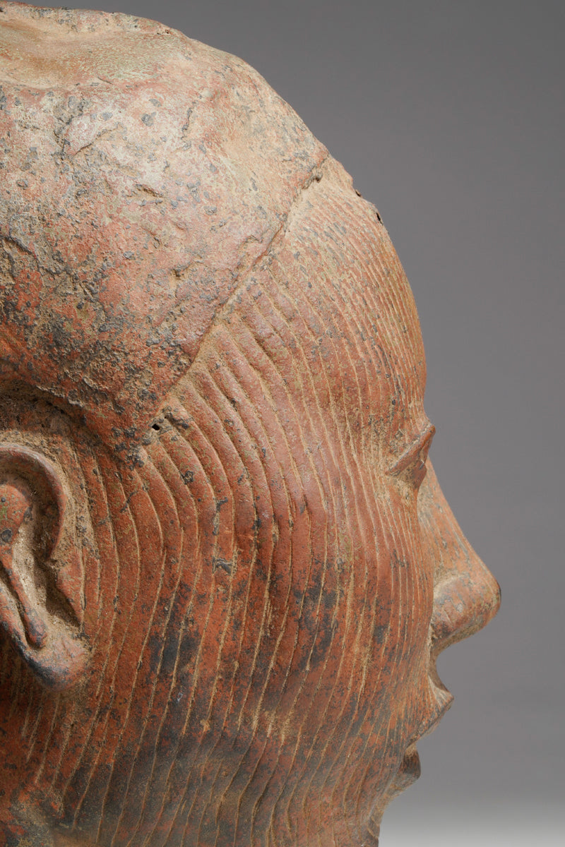 A copy of a bronze head
